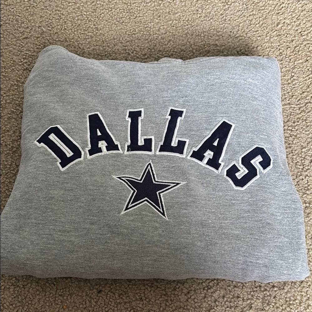 Gray Dallas Sweatshirt Large
